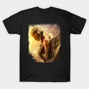 fantasy angel angels Nephilim god saint T-Shirt